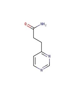 Astatech 3-PYRIMIDIN-4-YL-PROPIONIC ACID AMIDE; 0.25G; Purity 95%; MDL-MFCD20703280